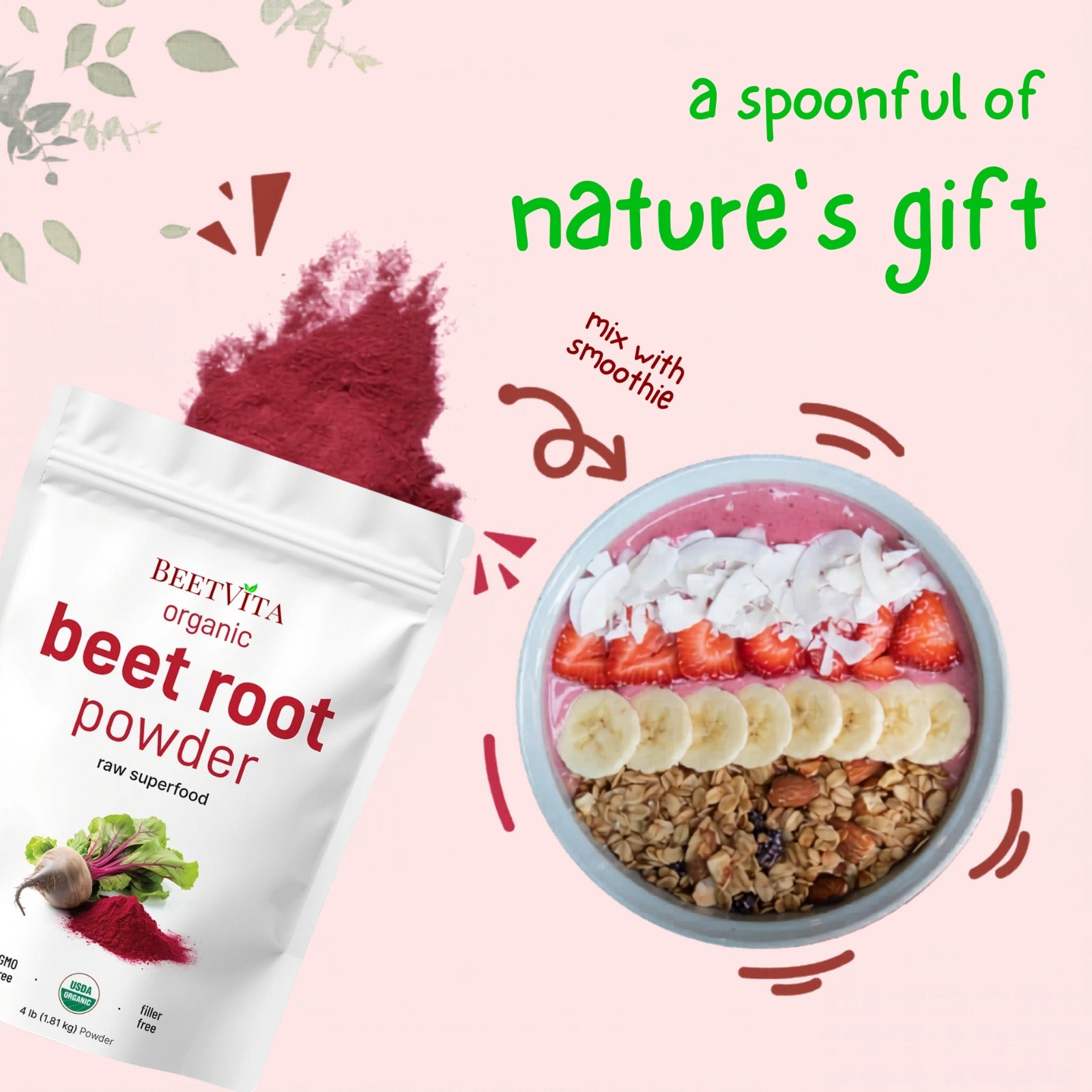 BeetVita Organic Beet Root Powder